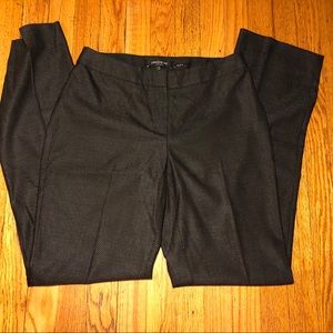 Lafayette 148 Barrow pants, black with white dots
